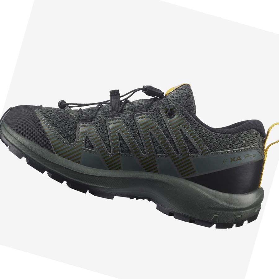 Salomon XA PRO V8 Çocuk Patika Koşu Ayakkabısı Zeytin Yeşili | TR 2030KOR